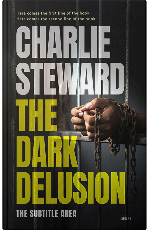 Front view of Cod Gray #20856 - Premade Mystery & Thriller & Suspense Book Cover