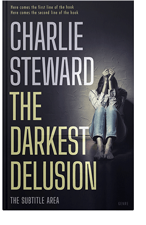 Pre Made Book Cover Ash