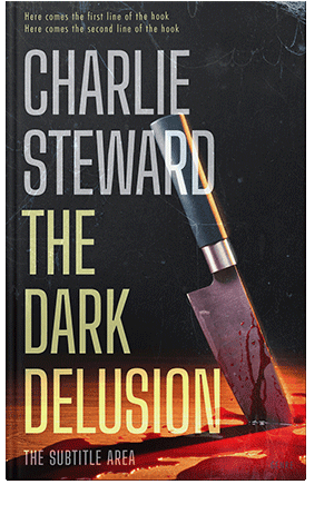 Pre Made Book Cover Thunder