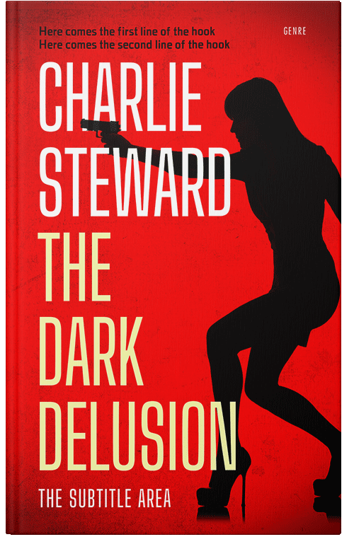 Front view of Premade Mystery & Thriller & Suspense Book Cover - Night Rider