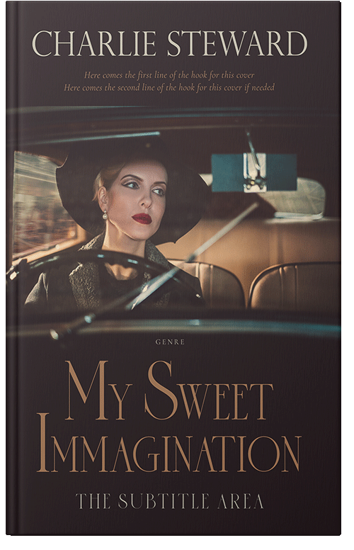 Front view of Premade Romance Book Cover - Thunder