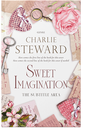 Pre Made Book Cover Oyster Pink