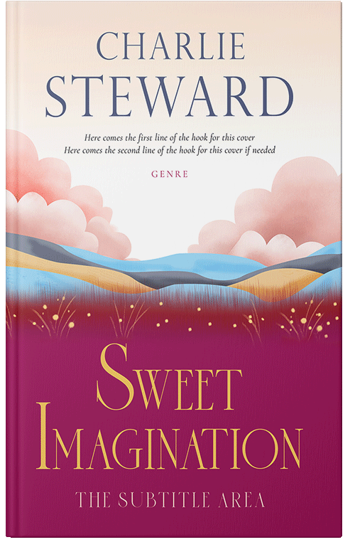 Front view of Premade Nature Book Cover - Disco