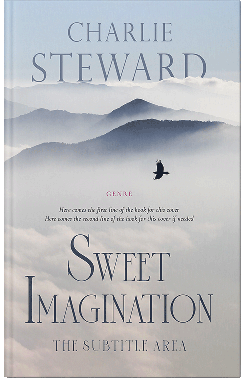 Front view of Premade Nature Book Cover - Iron