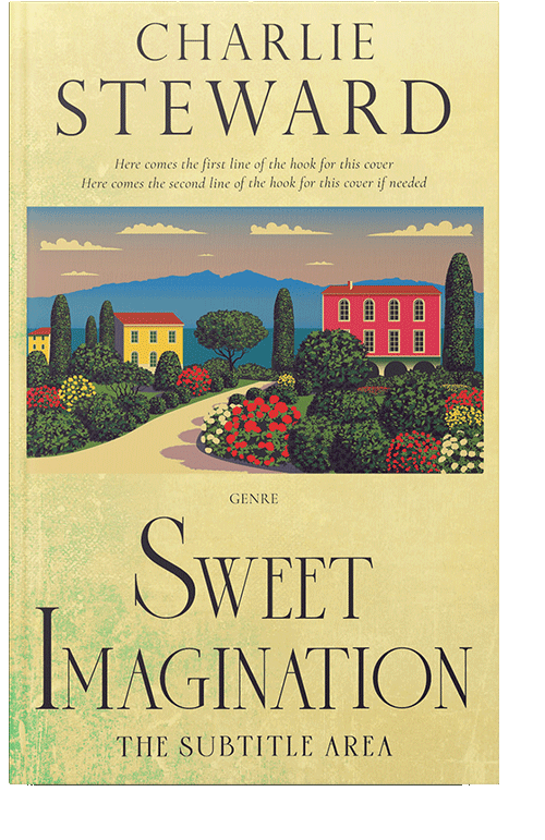 Front view of Mineral Green #20900 - Premade Romance Book Cover