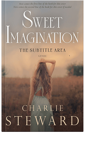 Pre Made Book Cover Sandrift