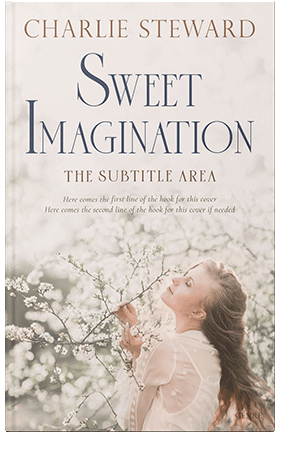 Pre Made Book Cover Dawn Pink