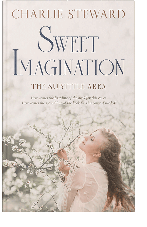 Front view of Dawn Pink #20907 - Premade Romance Book Cover