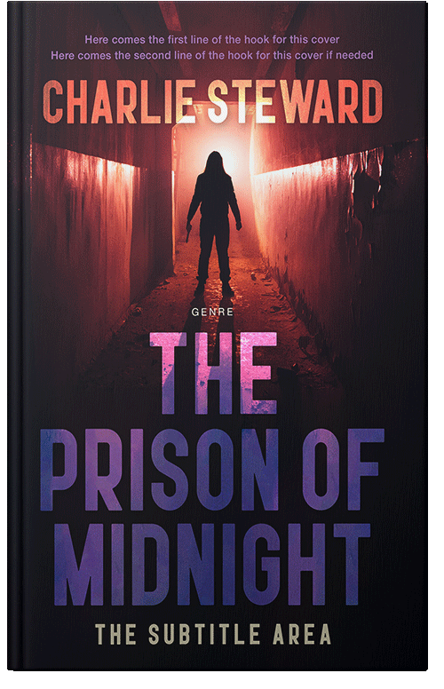 Front view of Revolver #20919 - Premade Mystery & Thriller & Suspense Book Cover