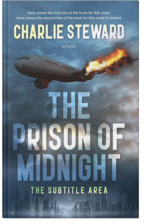 Front view of Blue Bayoux #20920 - Premade Apocalyptica Book Cover