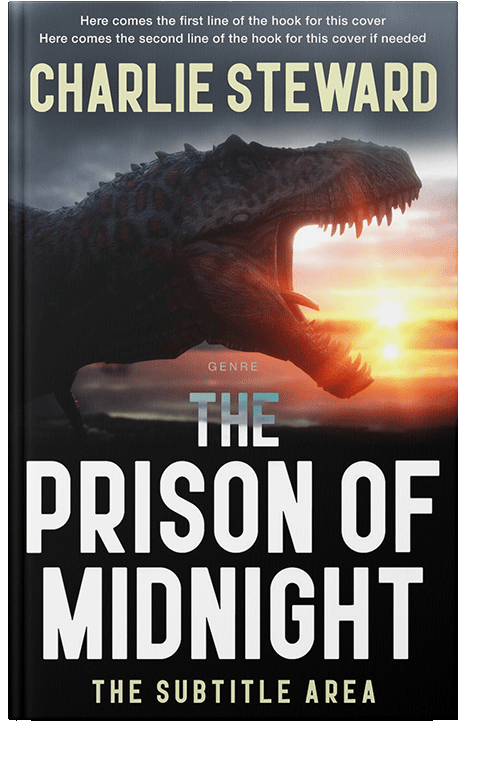 Front view of Calico #20922 - Premade Action & Adventure Book Cover