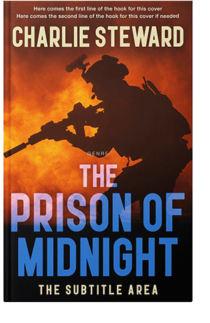 Pre Made Book Cover Red Damask