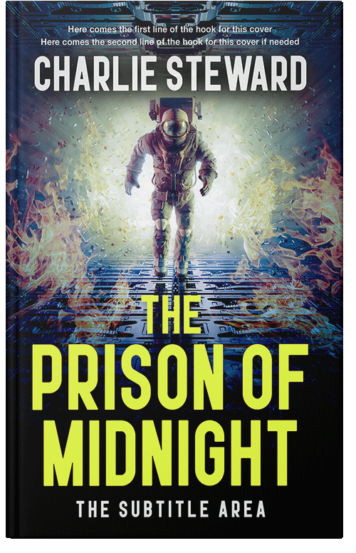 Front view of Premade Science Fiction Book Cover - Primrose