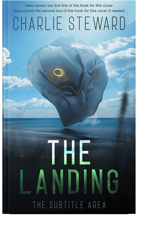 Front view of Mirage #20929 - Premade Science Fiction Book Cover