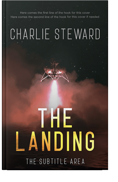 Front view of Antique Brass #20930 - Premade Science Fiction Book Cover