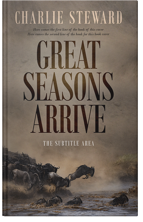 Front view of Sand Dune #20934 - Premade Travel Book Cover