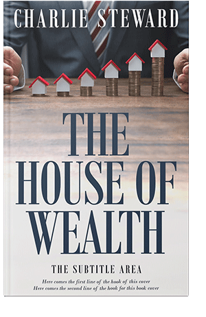 Pre Made Book Cover Ebony Clay