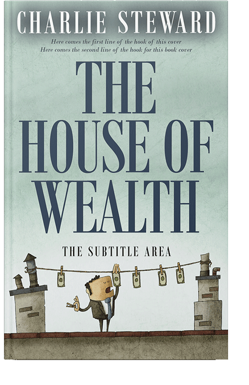 Front view of Conch #20940 - Premade Business Book Cover