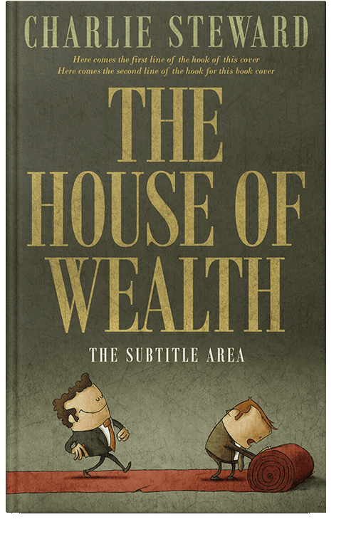 Front view of Mondo #20941 - Premade Business Book Cover