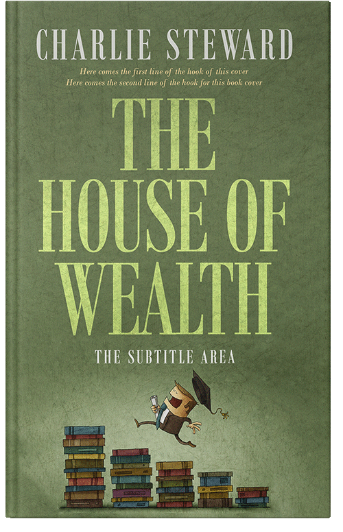 Front view of Dingley #20942 - Premade Self-Improvement & Self-Help Book Cover