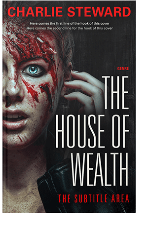 Pre Made Book Cover Eunry