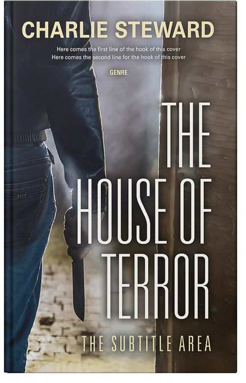 Front view of Premade Mystery & Thriller & Suspense Book Cover - Thunder