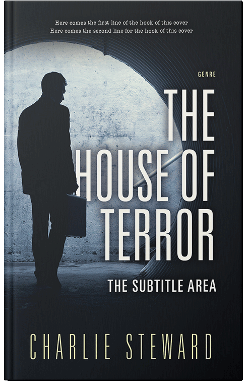 Front view of Premade Mystery & Thriller & Suspense Book Cover - Tiara