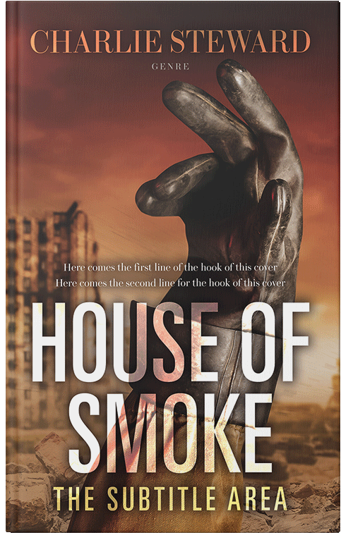 Front view of Saddle #20965 - Premade Apocalyptica Book Cover