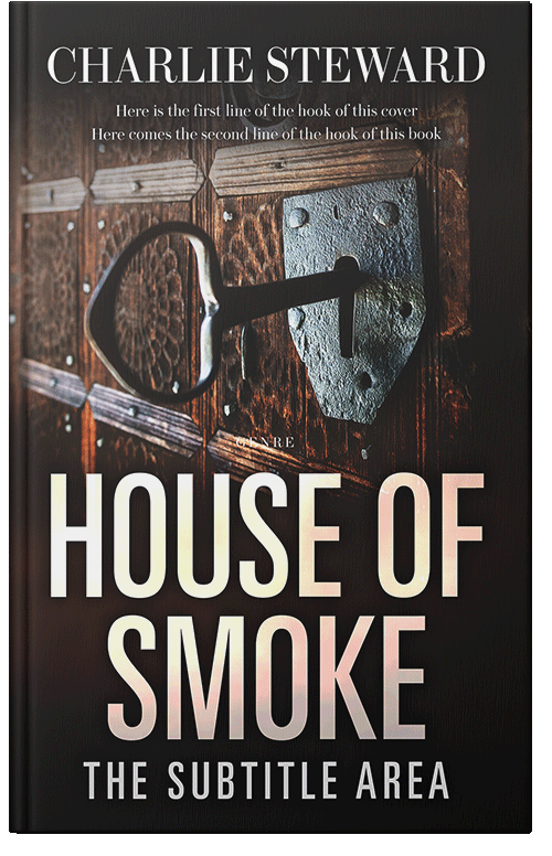 Front view of Premade Mystery & Thriller & Suspense Book Cover - Wafer