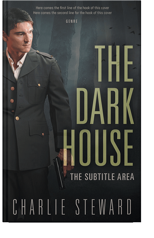 Front view of Shark #20972 - Premade Mystery & Thriller & Suspense Book Cover