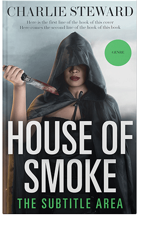 Pre Made Book Cover Iron