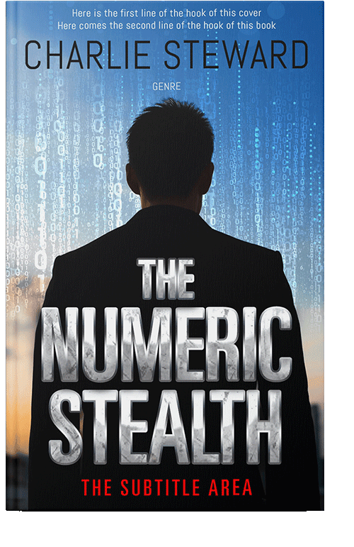 Front view of Cod Gray #20978 - Premade Mystery & Thriller & Suspense Book Cover