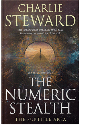 Pre Made Book Cover Cocoa Brown