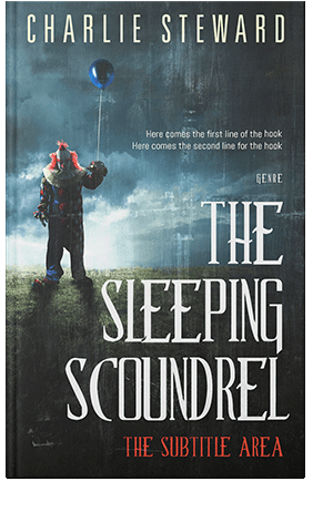 Pre Made Book Cover Outer Space