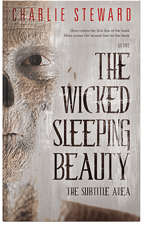 Pre Made Book Cover Silver Rust