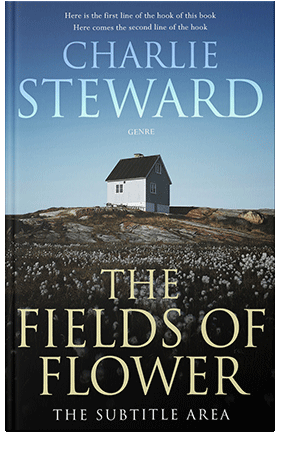 Pre Made Book Cover Jungle Mist