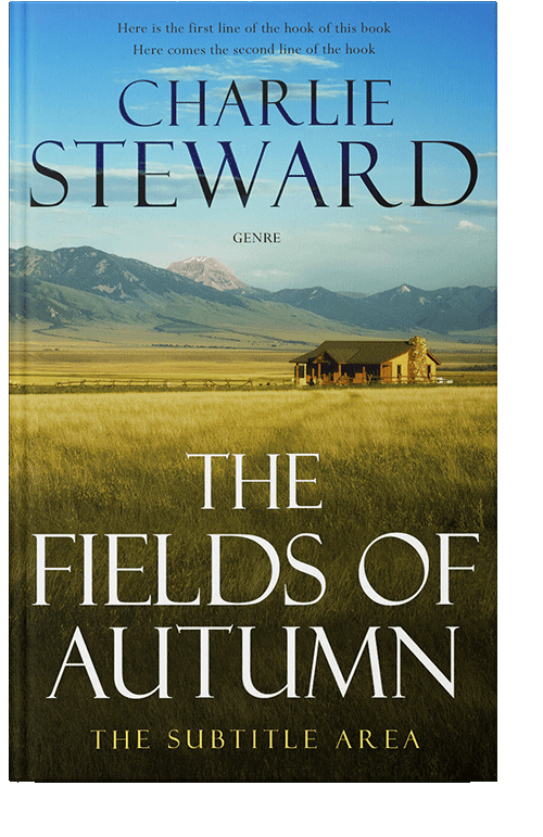 Front view of Camouflage #21007 - Premade Western Book Cover