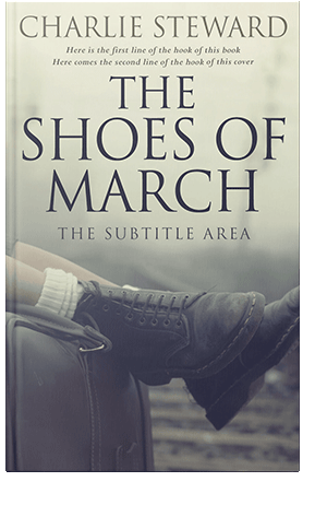 Pre Made Book Cover Moon Mist