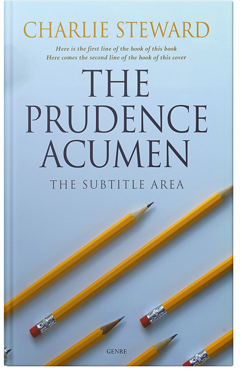 Front view of Spindle #21009 - Premade Self-Improvement & Self-Help Book Cover