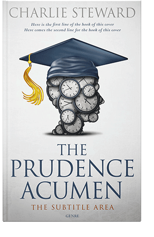 Pre Made Book Cover Pickled Bluewood