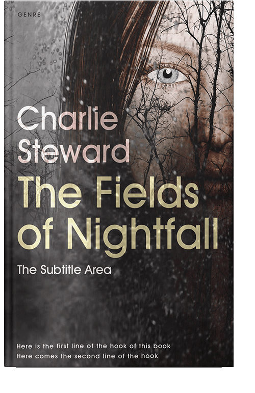 Front view of Dune #21018 - Premade Horror Book Cover