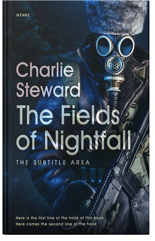 Front view of Firefly #21026 - Premade Apocalyptica Book Cover