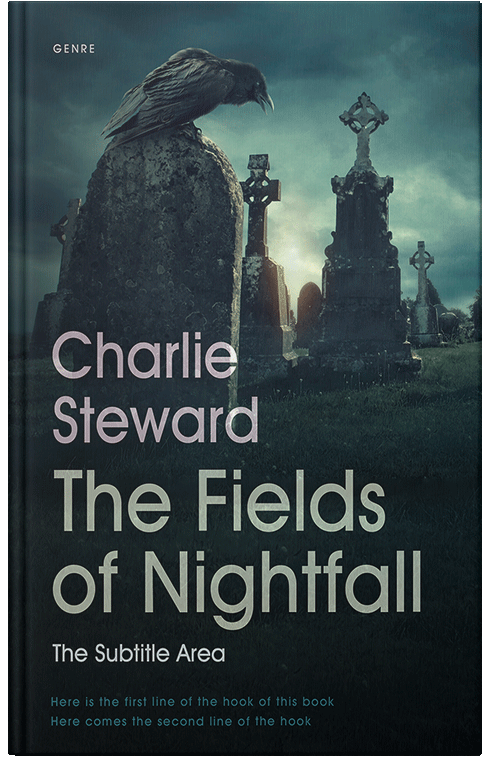 Front view of Gable Green #21027 - Premade Mystery & Thriller & Suspense Book Cover