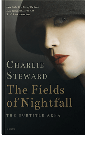 Pre Made Book Cover Vanilla