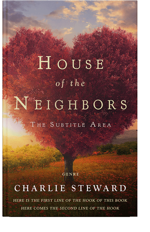 Front view of Brown Derby #21049 - Premade Poetry Book Cover