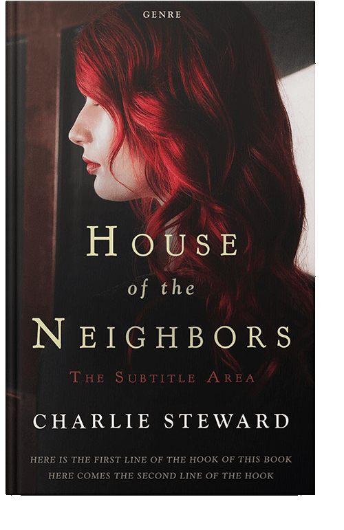 Front view of Night Rider #21053 - Premade Romance Book Cover