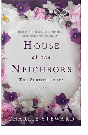 Pre Made Book Cover Bon Jour