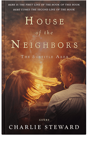 Pre Made Book Cover Cocoa Bean