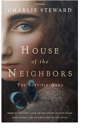 Pre Made Book Cover Cocoa Brown