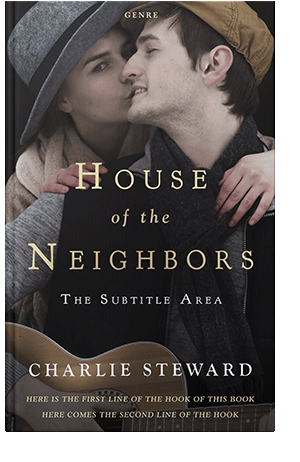 Pre Made Book Cover Cod Gray